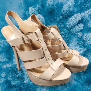 Charlotte Russe Strapy Platform Heels